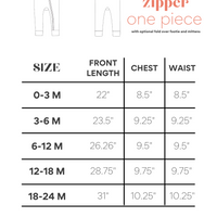 ALLIGATORS | ZIPPER ONE PIECE