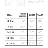 SEASHELLS | SHORT ZIPPER ONE PIECE