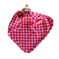 PINK + RED MINI CHECKER | LOVIE