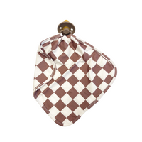 BROWN + WHITE CHECKER | LOVIE