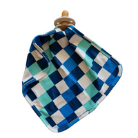 BLUE MULTICOLOR CHECKER | LOVIE