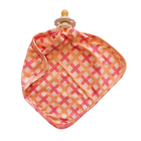 CORAL + ORANGE GINGHAM | LOVIE