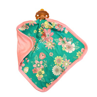 KELLY GREEN + PINK RETRO DAISIES | LOVIE