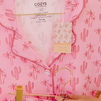 CACTUS PALM | WOMEN'S SHORT SLEEVE SHORTS SET