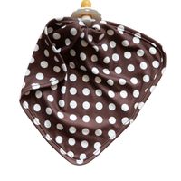 BROWN + WHITE POLKA DOTS | LOVIE