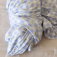 GINGHAM BOWS | SWADDLE