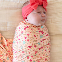 FRILLS (PEACH) | SWADDLE