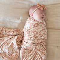 AUTUMN FLORAL | SWADDLE
