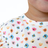 RAINBOW FLORAL | RUFFLE SHORT SET