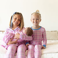 PINK PLAID | LONG SLEEVE