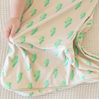 GREEN LIGHTNING BOLTS | SLEEP SACK