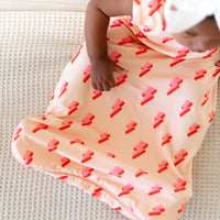 PINK LIGHTNING BOLTS | SLEEP SACK