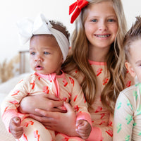 PINK LIGHTNING BOLTS | LONG SLEEVE