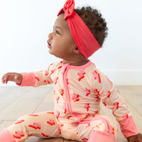 PINK LIGHTNING BOLTS | ZIPPER ONE PIECE