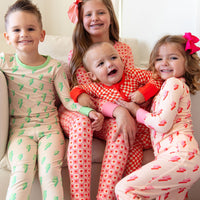 PINK LIGHTNING BOLTS | LONG SLEEVE