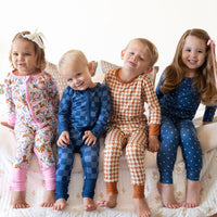 RUST HOUNDSTOOTH | LONG SLEEVE