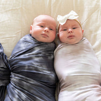 TAUPE TIE DYE | SWADDLE