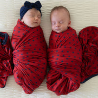NAVY STARS | SWADDLE