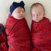 NAVY STARS | SWADDLE