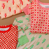 GREEN LIGHTNING BOLTS | LONG SLEEVE