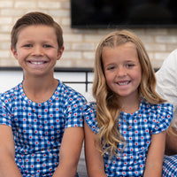 GINGHAM STARS | SHORT SLEEVE