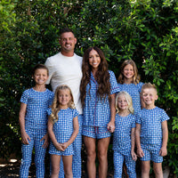 GINGHAM STARS | NEW* WOMEN'S SHORT SLEEVE SHORTS SET