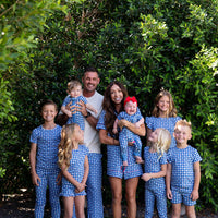 GINGHAM STARS | NEW* WOMEN'S SHORT SLEEVE SHORTS SET