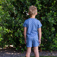 GINGHAM STARS | SHORT SET