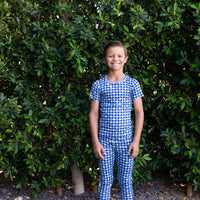 GINGHAM STARS | SHORT SLEEVE