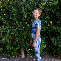 GINGHAM STARS | SHORT SLEEVE