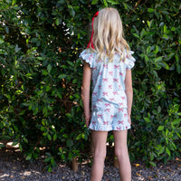 USA BOWS | RUFFLE SHORT SET