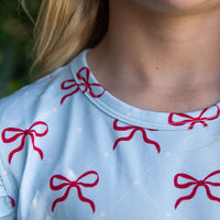 USA BOWS | RUFFLE SHORT SET