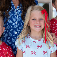 USA BOWS | RUFFLE SHORT SET