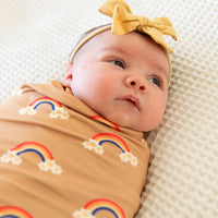RAINBOW DAISIES | SWADDLE