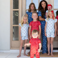 USA BOWS | RUFFLE SHORT SET