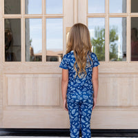 BLUE PAISLEY | SHORT SLEEVE