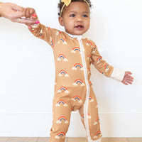 RAINBOW DAISIES | ZIPPER ONE PIECE