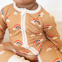 RAINBOW DAISIES | ZIPPER ONE PIECE