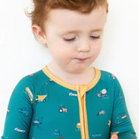 CARS + TRACTORS | ZIPPER ONE PIECE