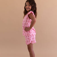 CACTUS PALM | RUFFLE SHORT SET