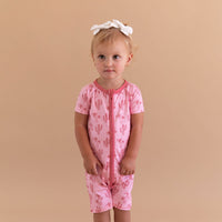CACTUS PALM | SHORT ZIPPER ONE PIECE