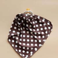 BROWN + WHITE POLKA DOTS | LOVIE