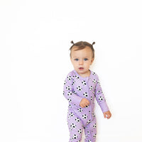 PURPLE SOCCER | ZIPPER ONE PIECE