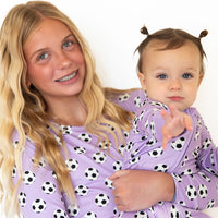 PURPLE SOCCER | LONG SLEEVE