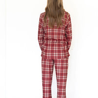 HOLIDAY PLAID | WOMEN'S BUTTON UP LONG SLEEVE SET