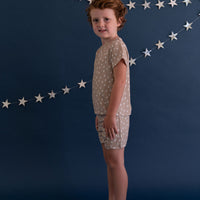 TAN STARS | SHORT SET