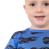 CHECKERED FLAMES | SHORT SET