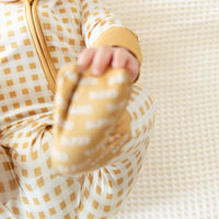 COTTONTAIL GINGHAM | ZIPPER ONE PIECE