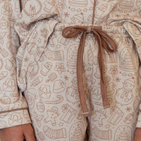 WINTER WONDERLAND | GIRLS' BUTTON UP LONG SLEEVE SET