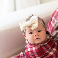HOLIDAY PLAID | SWADDLE